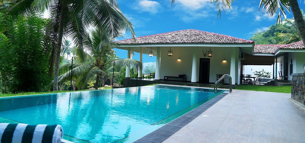 maison de vacances avec piscine